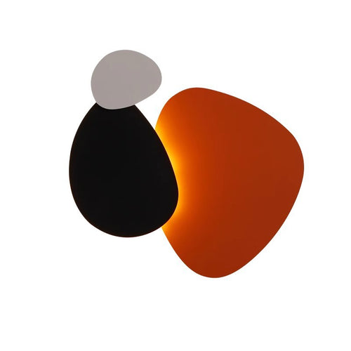 Applique Murale Sculpturale Colorée